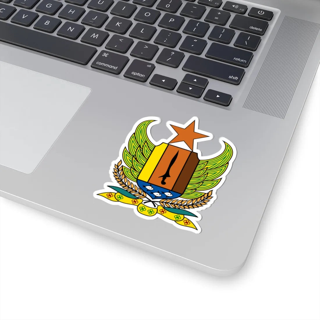 Coat of arms of Pekalongan Regency (Indonesia) (Coat of Arms) STICKER Vinyl Kiss-Cut Decal - The Sticker Space