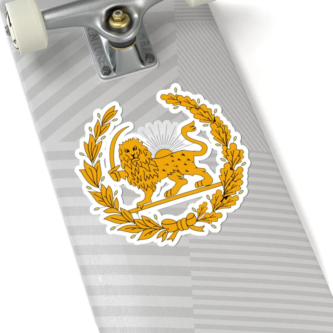 Coat of Arms of Persia 16th century-1907 (Iran) (Coat of Arms) STICKER Vinyl Kiss-Cut Decal - The Sticker Space