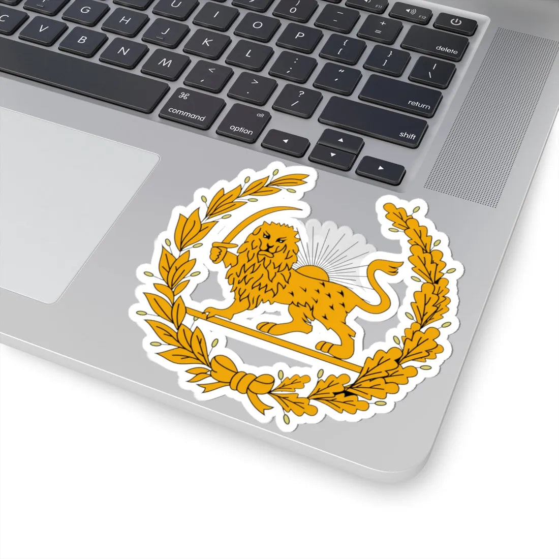Coat of Arms of Persia 16th century-1907 (Iran) (Coat of Arms) STICKER Vinyl Kiss-Cut Decal - The Sticker Space