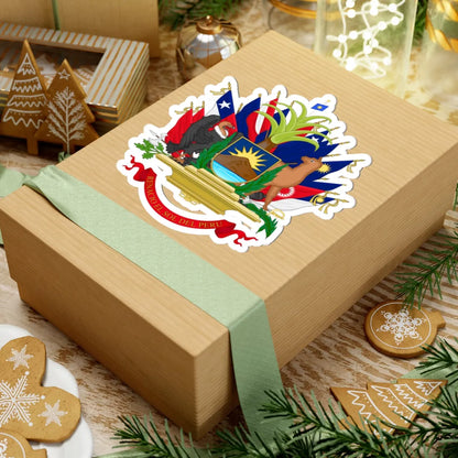 Coat of arms of Peru 1821-1825 (Peru) (Coat of Arms) STICKER Vinyl Kiss-Cut Decal - The Sticker Space