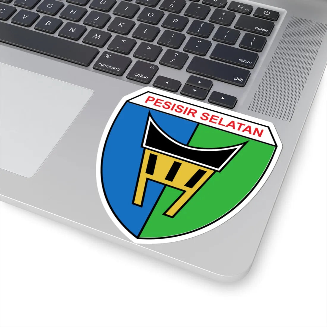 Coat of arms of Pesisir Selatan Regency (Indonesia) (Coat of Arms) STICKER Vinyl Kiss-Cut Decal - The Sticker Space