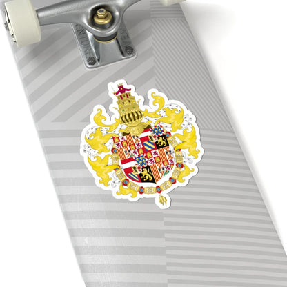 Coat of Arms of Philip I of Castile Chivalric (Spain) (Coat of Arms) STICKER Vinyl Kiss-Cut Decal - The Sticker Space