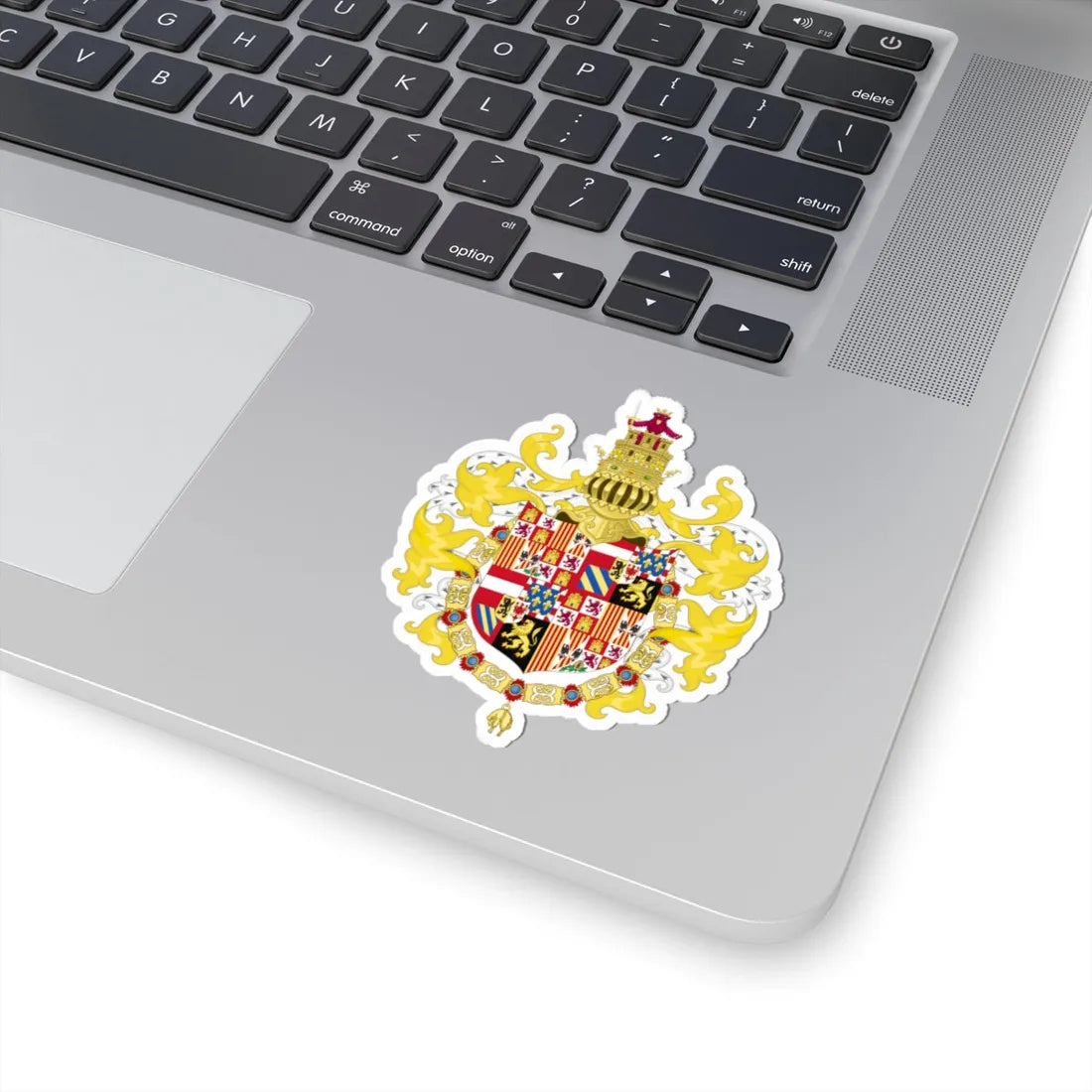 Coat of Arms of Philip I of Castile Chivalric (Spain) (Coat of Arms) STICKER Vinyl Kiss-Cut Decal - The Sticker Space