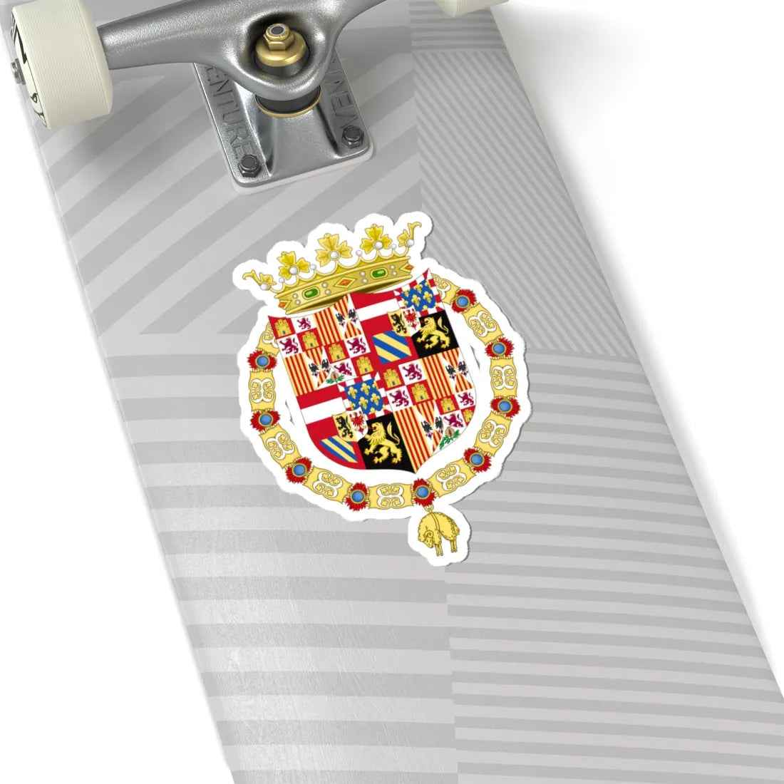 Coat of Arms of Philip I of Castile (Spain) (Coat of Arms) STICKER Vinyl Kiss-Cut Decal - The Sticker Space