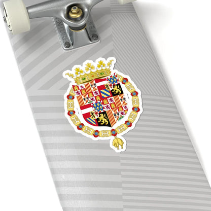 Coat of Arms of Philip I of Castile (Spain) (Coat of Arms) STICKER Vinyl Kiss-Cut Decal - The Sticker Space