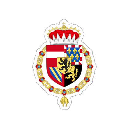 Coat of Arms of Philip IV of Burgundy STICKER Vinyl Die-Cut Decal-White-The Sticker Space