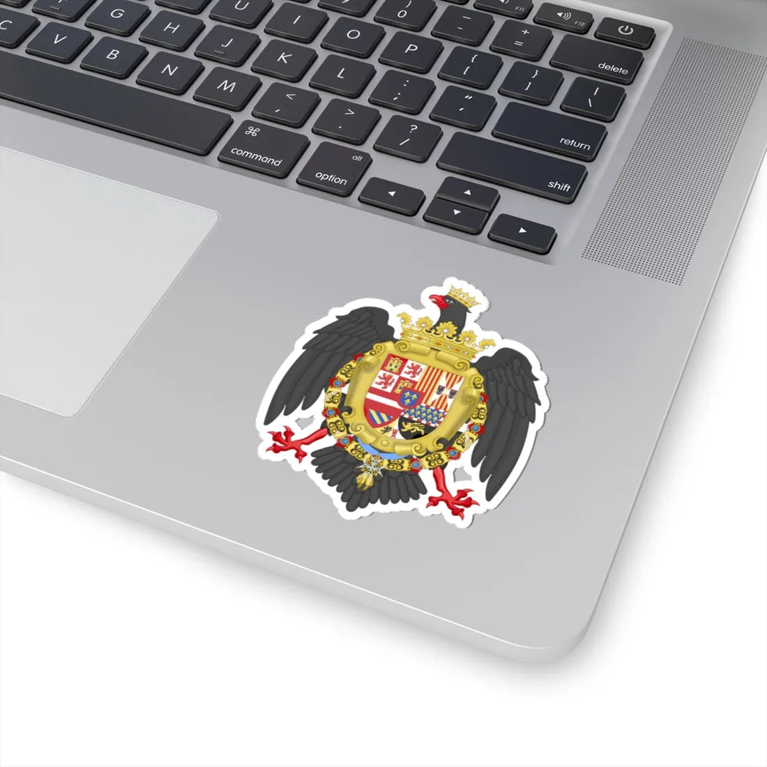 Coat of Arms of Philip IV of Sicily (Italy) (Coat of Arms) STICKER Vinyl Kiss-Cut Decal - The Sticker Space