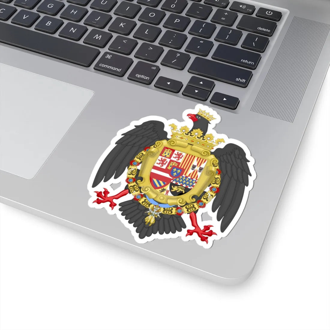 Coat of Arms of Philip IV of Sicily (Italy) (Coat of Arms) STICKER Vinyl Kiss-Cut Decal - The Sticker Space