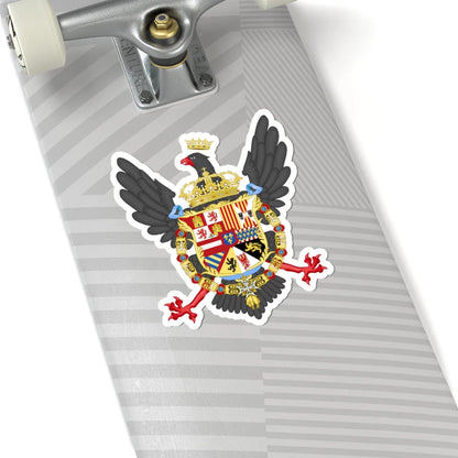 Coat of Arms of Philip IV of Sicily.Variant (Italy) (Coat of Arms) STICKER Vinyl Kiss-Cut Decal - The Sticker Space