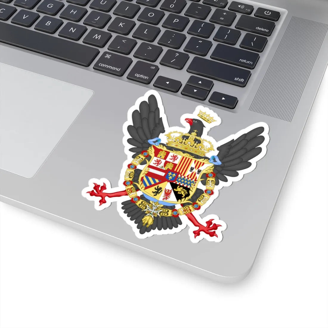 Coat of Arms of Philip IV of Sicily.Variant (Italy) (Coat of Arms) STICKER Vinyl Kiss-Cut Decal - The Sticker Space