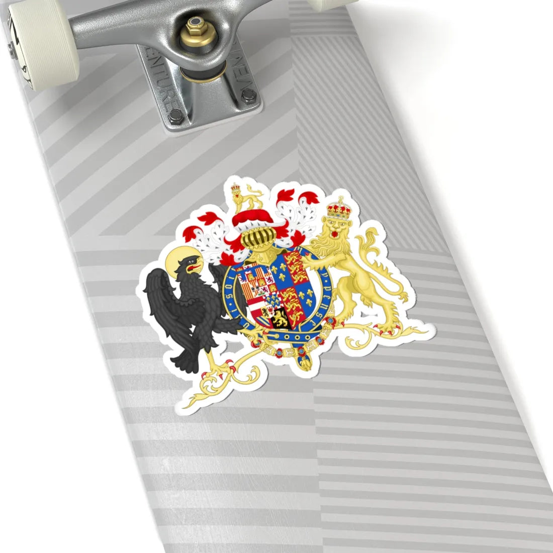 Coat of arms of Philip of Austria Prince of Asturias and King of England (Spain) (Coat of Arms) STICKER Vinyl Kiss-Cut Decal - The Sticker Space
