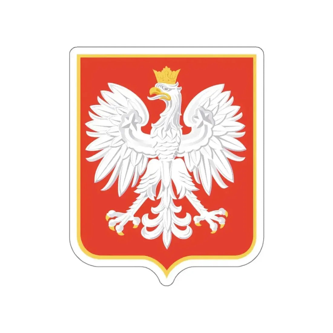 Coat of arms of Poland (1928–1939) STICKER Vinyl Die-Cut Decal - The Sticker Space