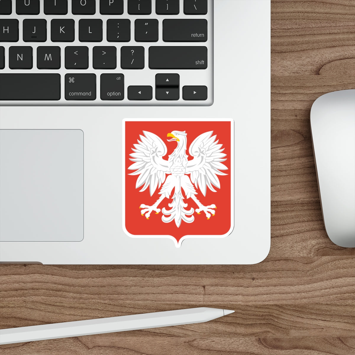 Coat of arms of Poland (1955-1980) STICKER Vinyl Die-Cut Decal-The Sticker Space