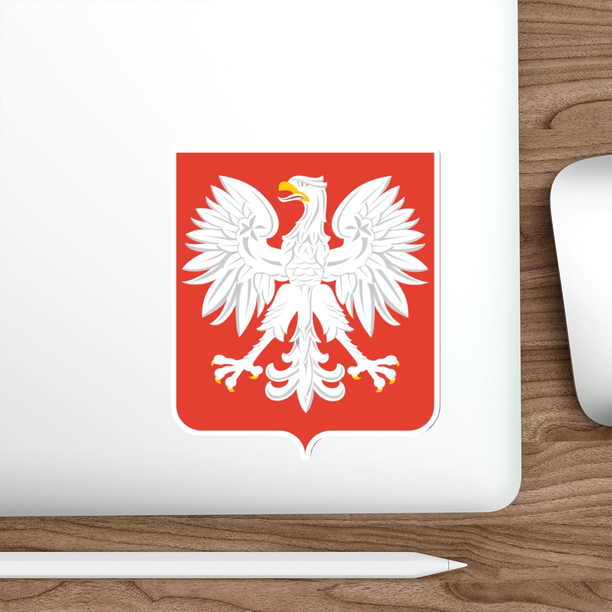 Coat of arms of Poland (1955-1980) STICKER Vinyl Die-Cut Decal-The Sticker Space