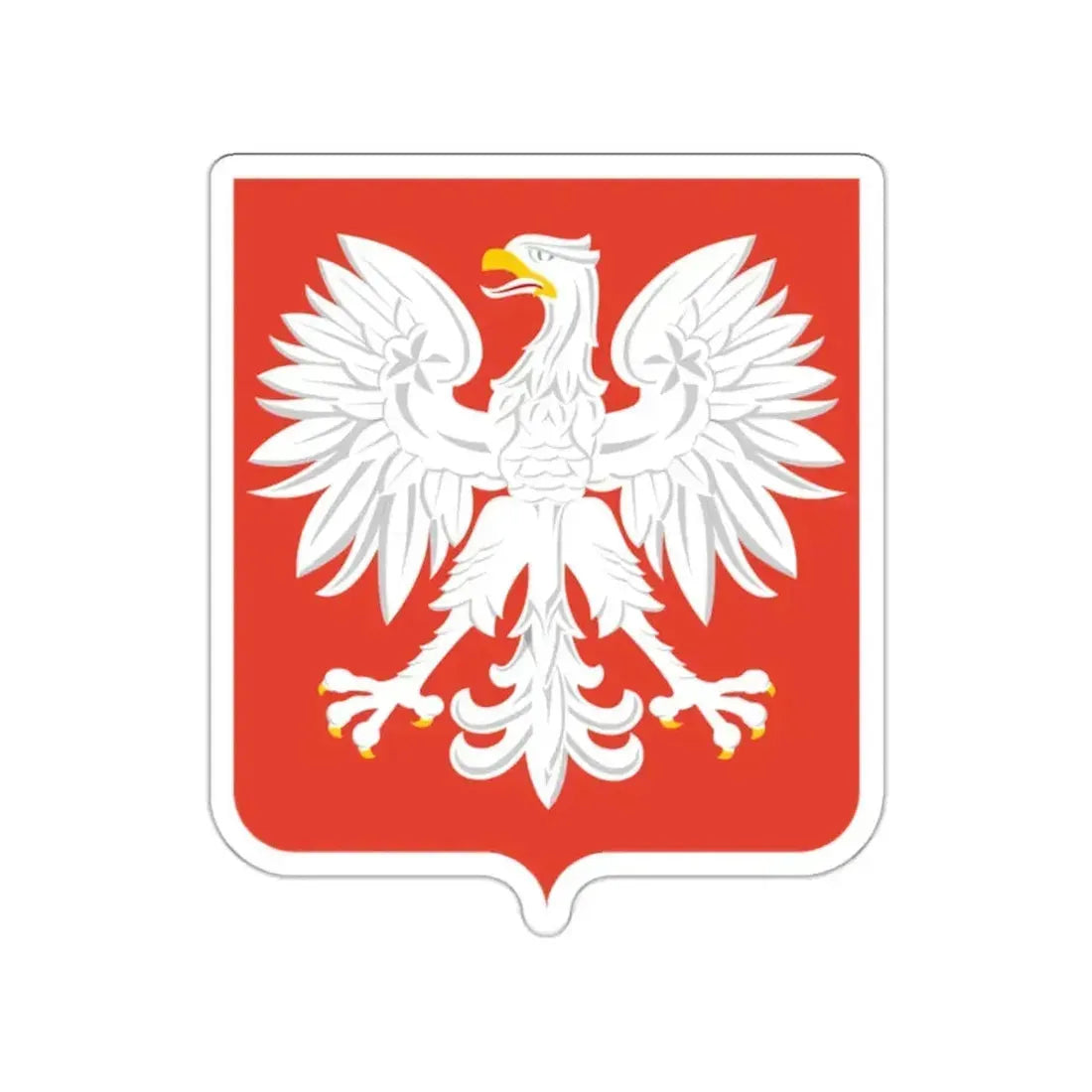 Coat of arms of Poland (1955-1980) STICKER Vinyl Die-Cut Decal 2 Inch - The Sticker Space