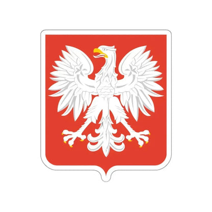 Coat of arms of Poland (1955-1980) STICKER Vinyl Die-Cut Decal 3 Inch - The Sticker Space