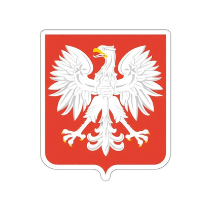Coat of arms of Poland (1955-1980) STICKER Vinyl Die-Cut Decal - The Sticker Space