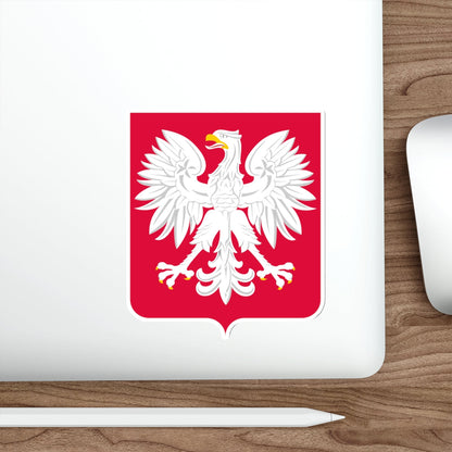 Coat of arms of Poland (1980-1990) STICKER Vinyl Die-Cut Decal-The Sticker Space