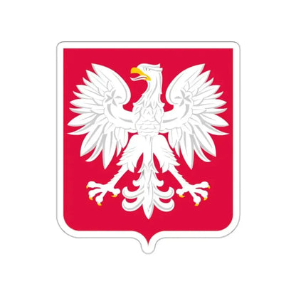 Coat of arms of Poland (1980-1990) STICKER Vinyl Die-Cut Decal 2 Inch - The Sticker Space