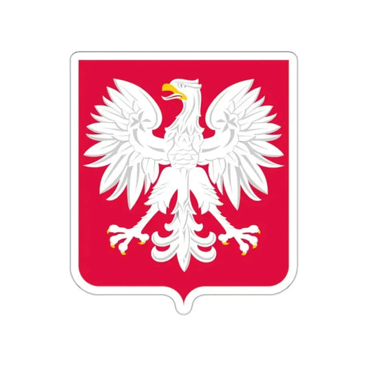 Coat of arms of Poland (1980-1990) STICKER Vinyl Die-Cut Decal 2 Inch - The Sticker Space