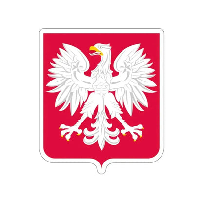 Coat of arms of Poland (1980-1990) STICKER Vinyl Die-Cut Decal 3 Inch - The Sticker Space