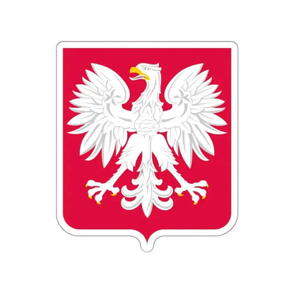Coat of arms of Poland (1980-1990) STICKER Vinyl Die-Cut Decal 4 Inch - The Sticker Space