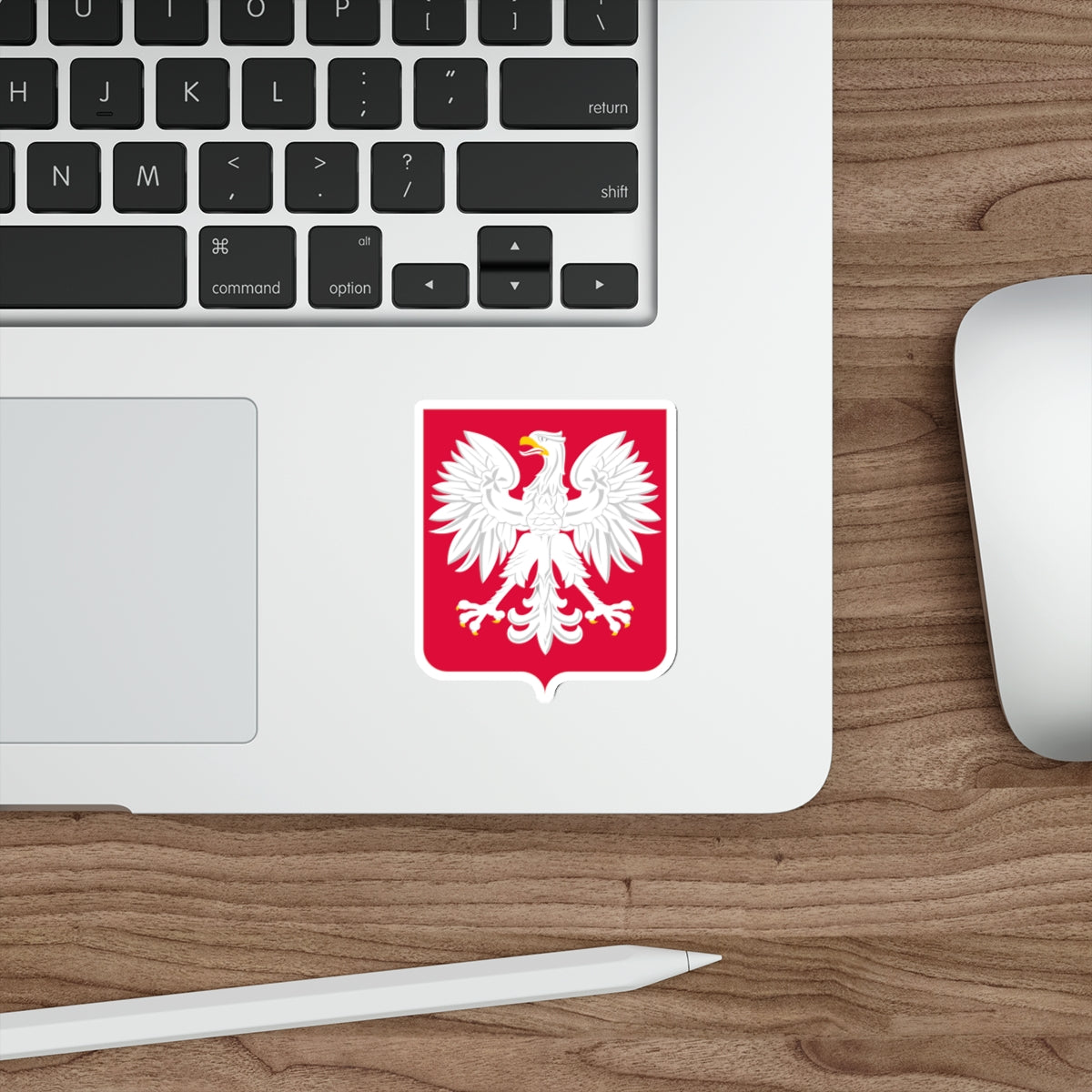 Coat of arms of Poland (1980-1990) STICKER Vinyl Die-Cut Decal-The Sticker Space