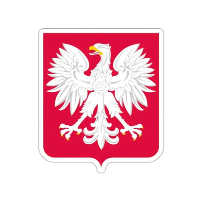 Coat of arms of Poland (1980-1990) STICKER Vinyl Die-Cut Decal - The Sticker Space