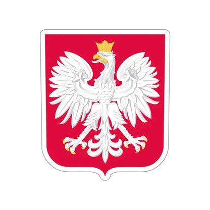 Coat of arms of Poland STICKER Vinyl Die-Cut Decal 6 Inch - The Sticker Space