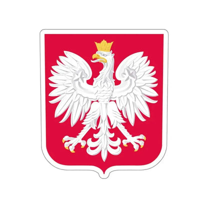 Coat of arms of Poland STICKER Vinyl Die-Cut Decal - The Sticker Space