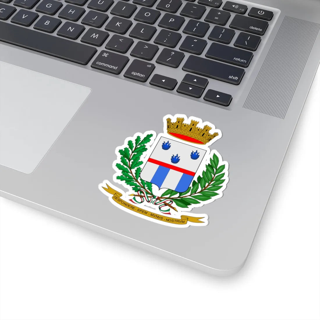 Coat of arms of Polizia Penitenziaria (Italy) (Coat of Arms) STICKER Vinyl Kiss-Cut Decal - The Sticker Space