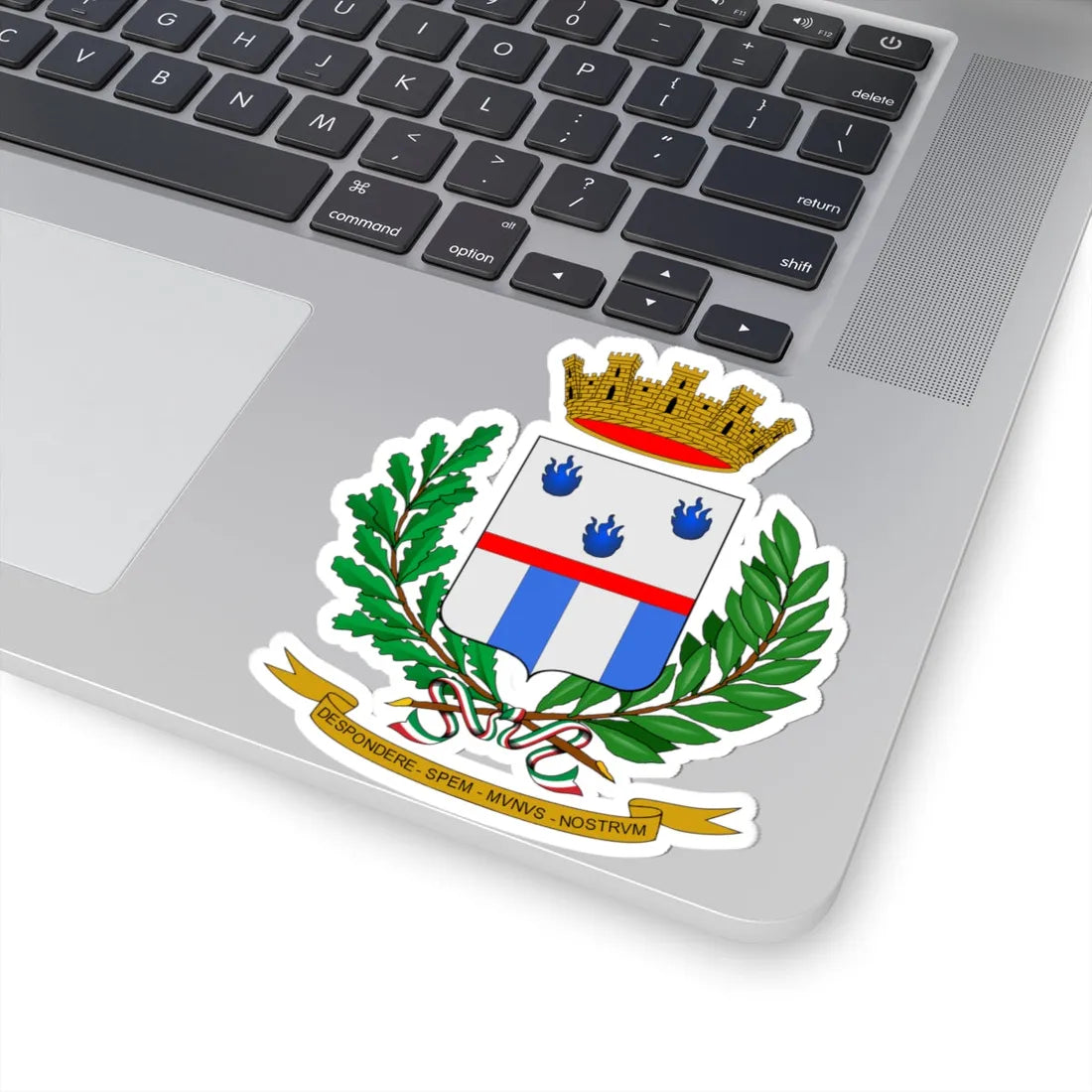 Coat of arms of Polizia Penitenziaria (Italy) (Coat of Arms) STICKER Vinyl Kiss-Cut Decal - The Sticker Space