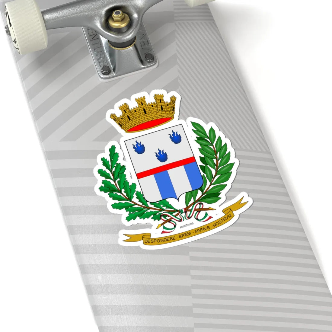 Coat of arms of Polizia Penitenziaria (Italy) (Coat of Arms) STICKER Vinyl Kiss-Cut Decal - The Sticker Space