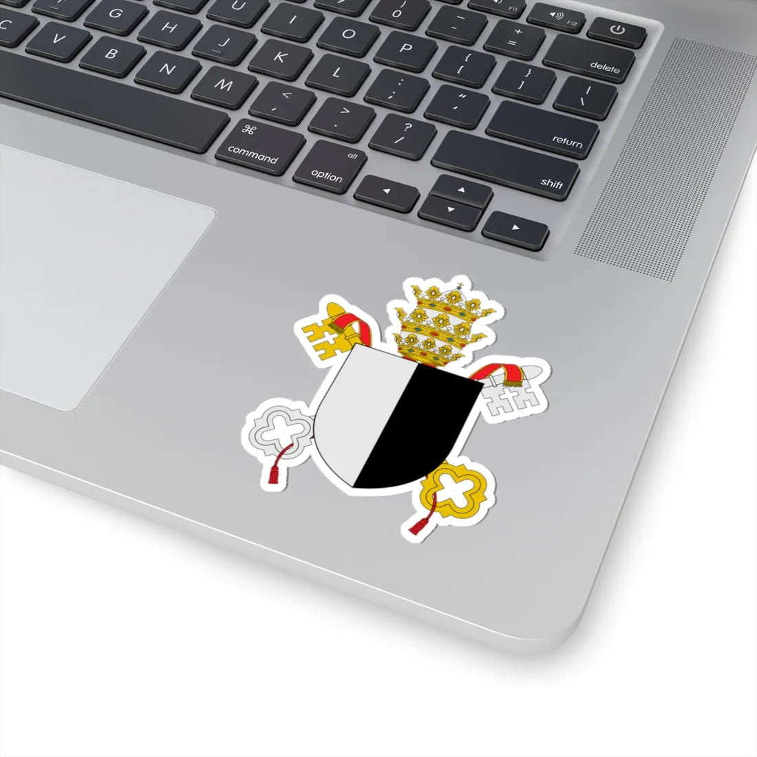 Coat of arms of Pope Benedict XI (Italy) (Coat of Arms) STICKER Vinyl Kiss-Cut Decal - The Sticker Space