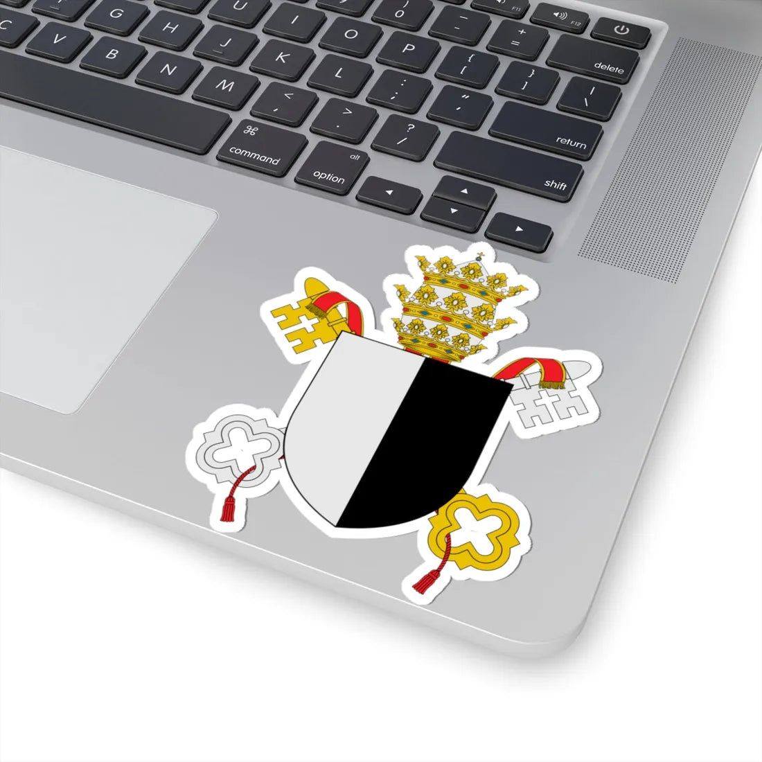 Coat of arms of Pope Benedict XI (Italy) (Coat of Arms) STICKER Vinyl Kiss-Cut Decal - The Sticker Space