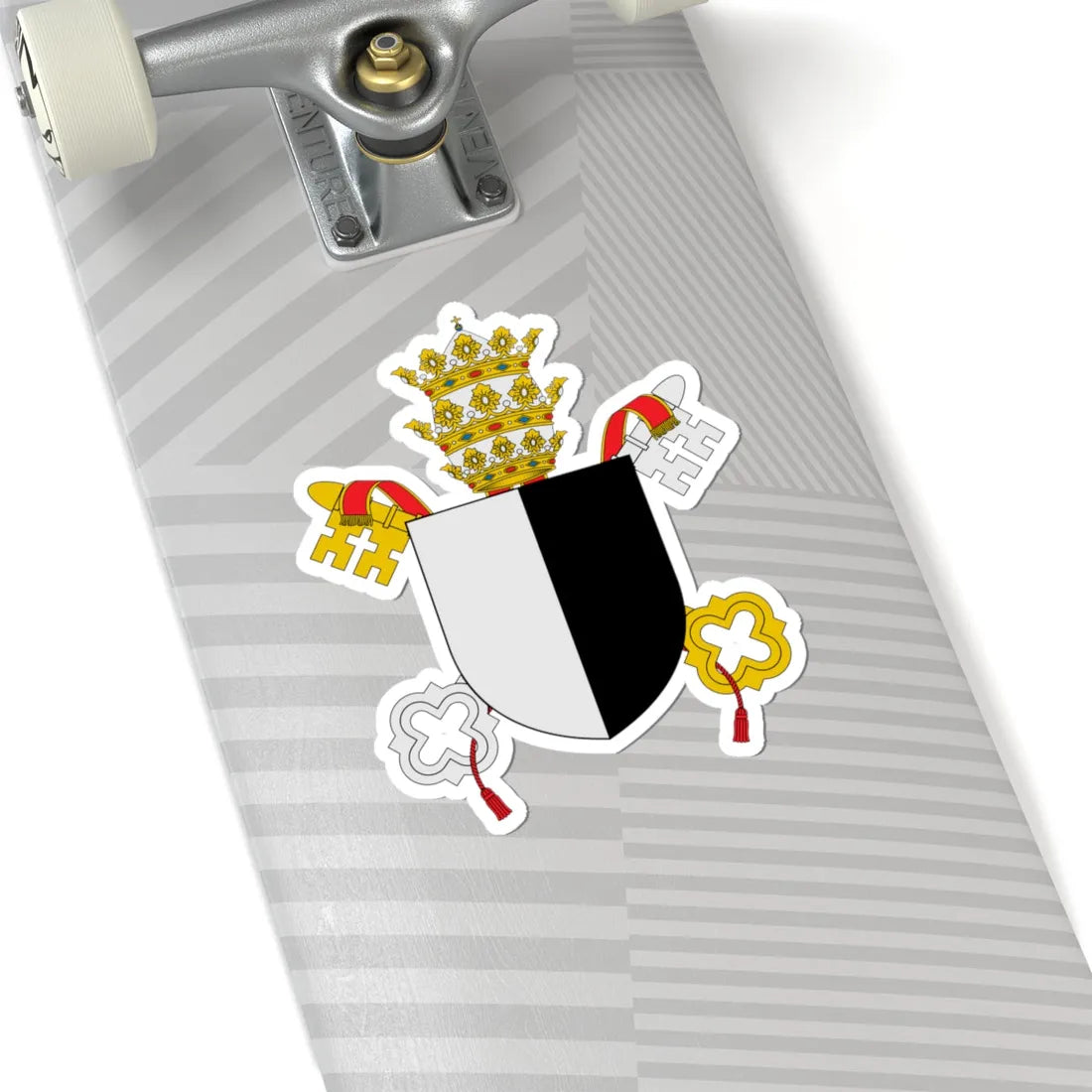 Coat of arms of Pope Benedict XI (Italy) (Coat of Arms) STICKER Vinyl Kiss-Cut Decal - The Sticker Space
