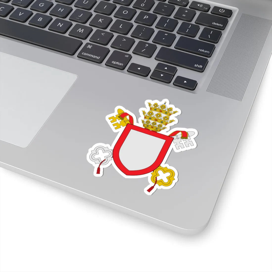 Coat of arms of Pope Benedict XII (Italy) (Coat of Arms) STICKER Vinyl Kiss-Cut Decal - The Sticker Space