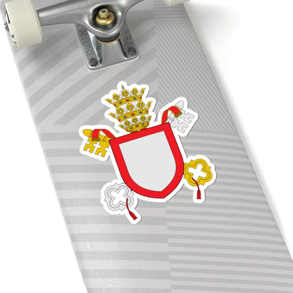 Coat of arms of Pope Benedict XII (Italy) (Coat of Arms) STICKER Vinyl Kiss-Cut Decal - The Sticker Space