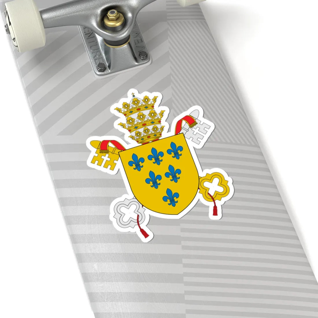 Coat of arms of Pope Paul III (Italy) (Coat of Arms) STICKER Vinyl Kiss-Cut Decal - The Sticker Space