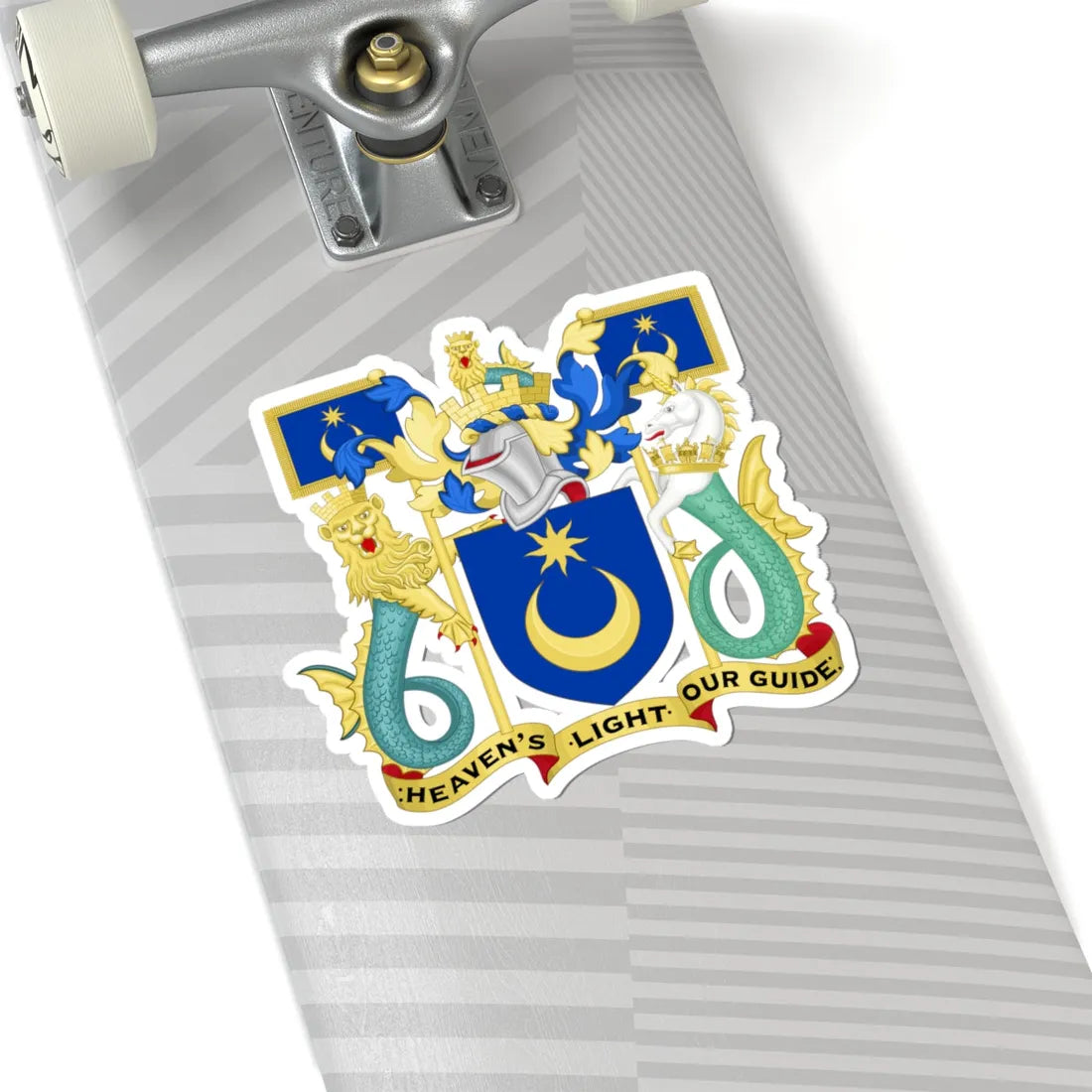 Coat of Arms of Portsmouth (England) (Coat of Arms) STICKER Vinyl Kiss-Cut Decal - The Sticker Space