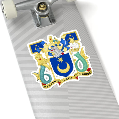 Coat of Arms of Portsmouth (England) (Coat of Arms) STICKER Vinyl Kiss-Cut Decal - The Sticker Space
