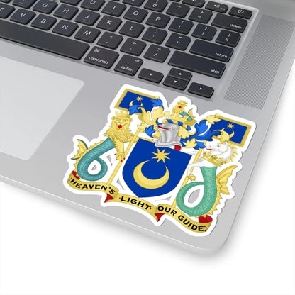 Coat of Arms of Portsmouth (England) (Coat of Arms) STICKER Vinyl Kiss-Cut Decal - The Sticker Space