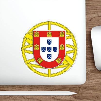 Coat of arms of Portugal (lesser) STICKER Vinyl Die-Cut Decal-The Sticker Space