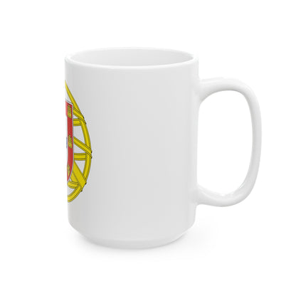 Coat of arms of Portugal (lesser) - White Coffee Mug-The Sticker Space