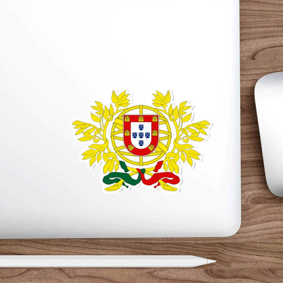 Coat of arms of Portugal STICKER Vinyl Die-Cut Decal-The Sticker Space