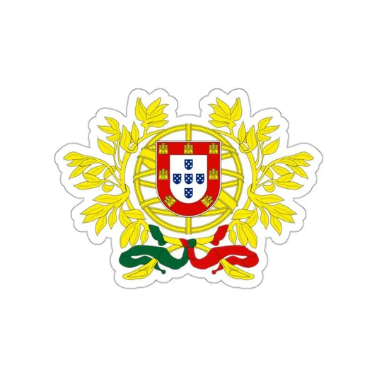 Coat of arms of Portugal STICKER Vinyl Die-Cut Decal 2 Inch - The Sticker Space