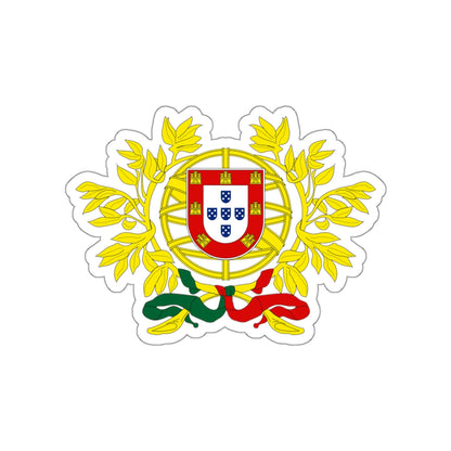 Coat of arms of Portugal STICKER Vinyl Die-Cut Decal-White-The Sticker Space