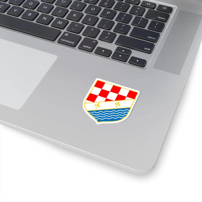 Coat of arms of Posavina (Bosnia and Herzegovina) (Coat of Arms) STICKER Vinyl Kiss-Cut Decal - The Sticker Space