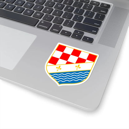 Coat of arms of Posavina (Bosnia and Herzegovina) (Coat of Arms) STICKER Vinyl Kiss-Cut Decal - The Sticker Space