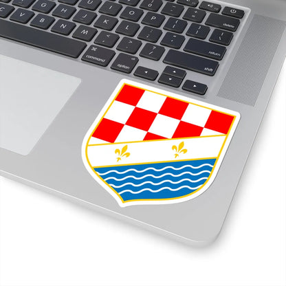Coat of arms of Posavina (Bosnia and Herzegovina) (Coat of Arms) STICKER Vinyl Kiss-Cut Decal - The Sticker Space
